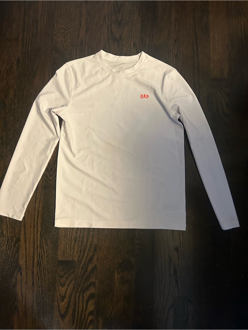 GAP Long-Sleeve Rash Guard in White